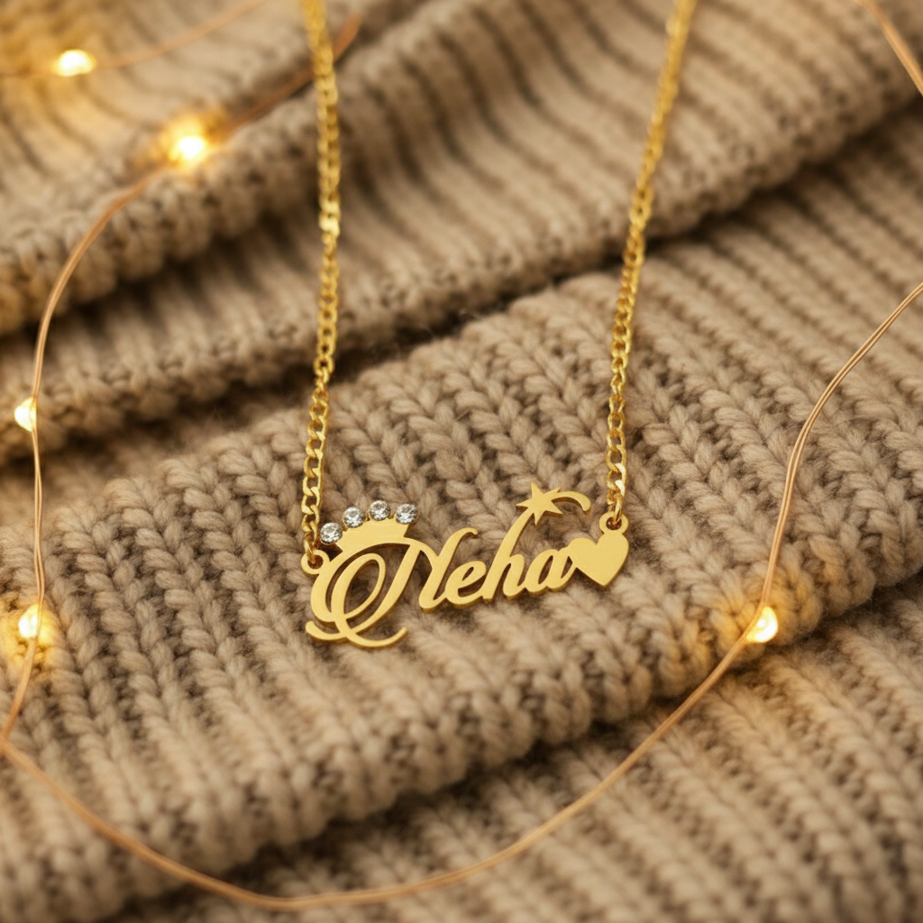 royal_signature_personalized_brass_name_necklace_with_custom_crown_heart_silk_collarbone