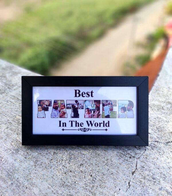 Personalized Letter Picture Frame Collage - Image 2