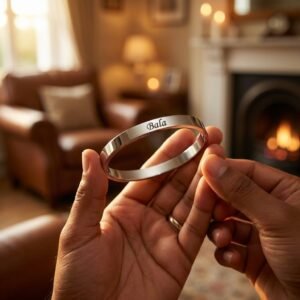 Personalized Lock Kada for Men intimate-gift-moment