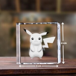 Shop 3D Engraved Personalized Square Shape 4*4*4 Crystal in India