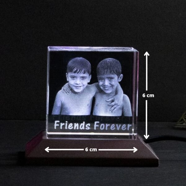 Shop Square Shape 3D Engraved Crystal