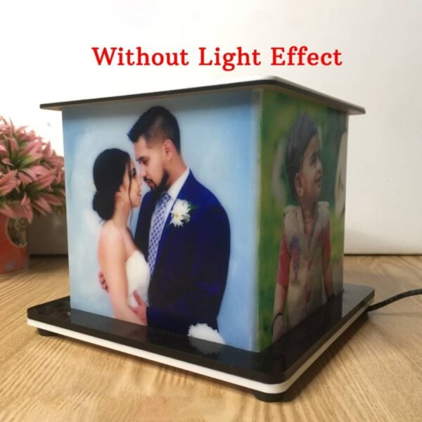 Personalized Acrylic lamp with Pictures Gift for wife