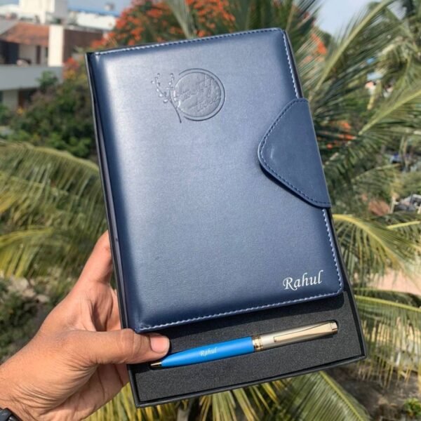 Custom Name 2023 Journal Dairy with Pen - Image 2
