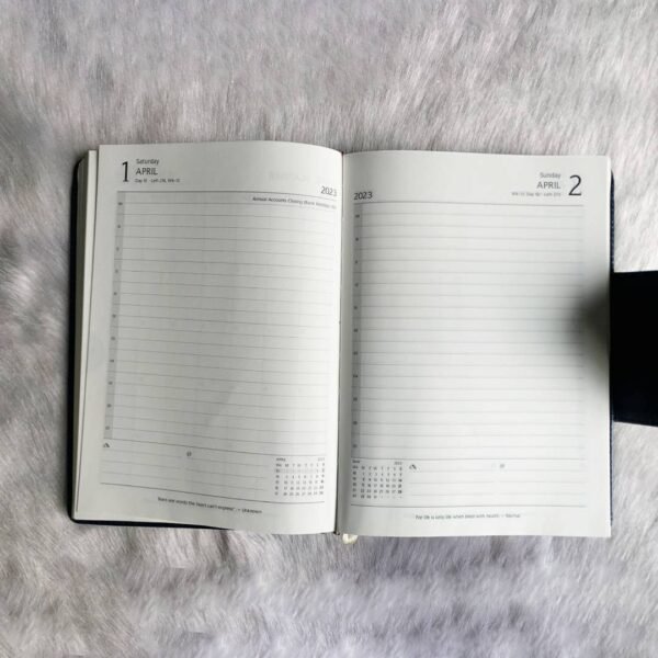 Custom Name 2023 Journal Dairy with Pen - Image 3