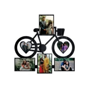 Customized Cycle Wall hanging Photo Frame for Couple