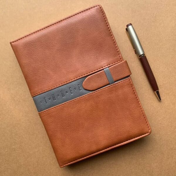 Premium 2023 Dated Journal Dairy with Pen - Image 2