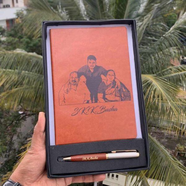 Customized dairy and pen gift combo for him - Image 2