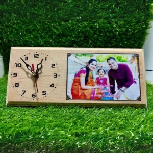 customizable-family-photo-clock-wooden-design-with-personal-image