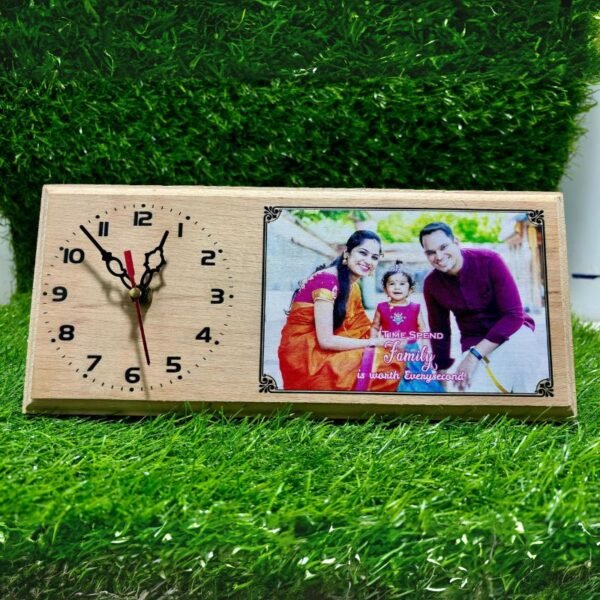 customizable-family-photo-clock-wooden-design-with-personal-image