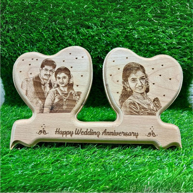 Personalized Wedding Anniversary Wooden Plaque The Precious Gifts