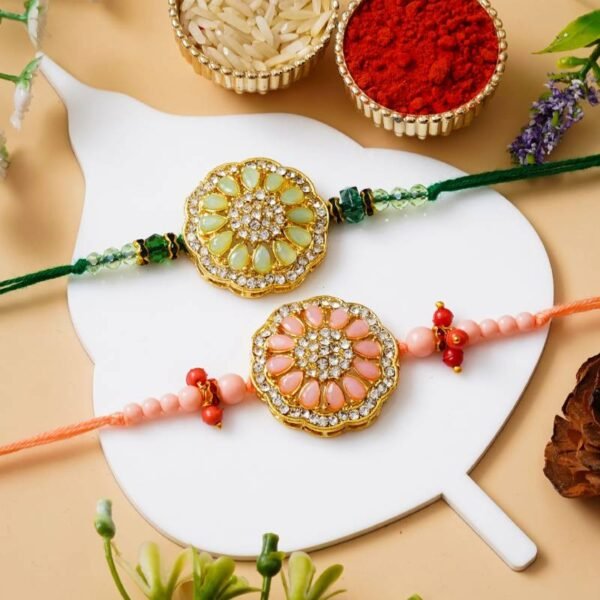 Personalized Rakhi Gift Set - Custom Watch Box, Rakhi models