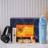 Personalized Raksha Bandhan Gift Set with Borosil Bottle, BOAT Headphones, Rakhi, Ferrero Rocher, and Roli Chawal