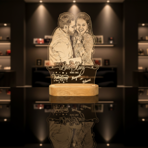 the-customized-lamp-was-captured-in-a-crisp-mirror-reflection-within-a-high-end--store