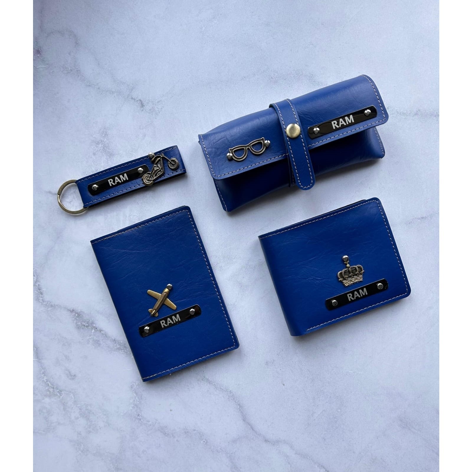 Bangkok Leather Wallet 4-Piece Combo for