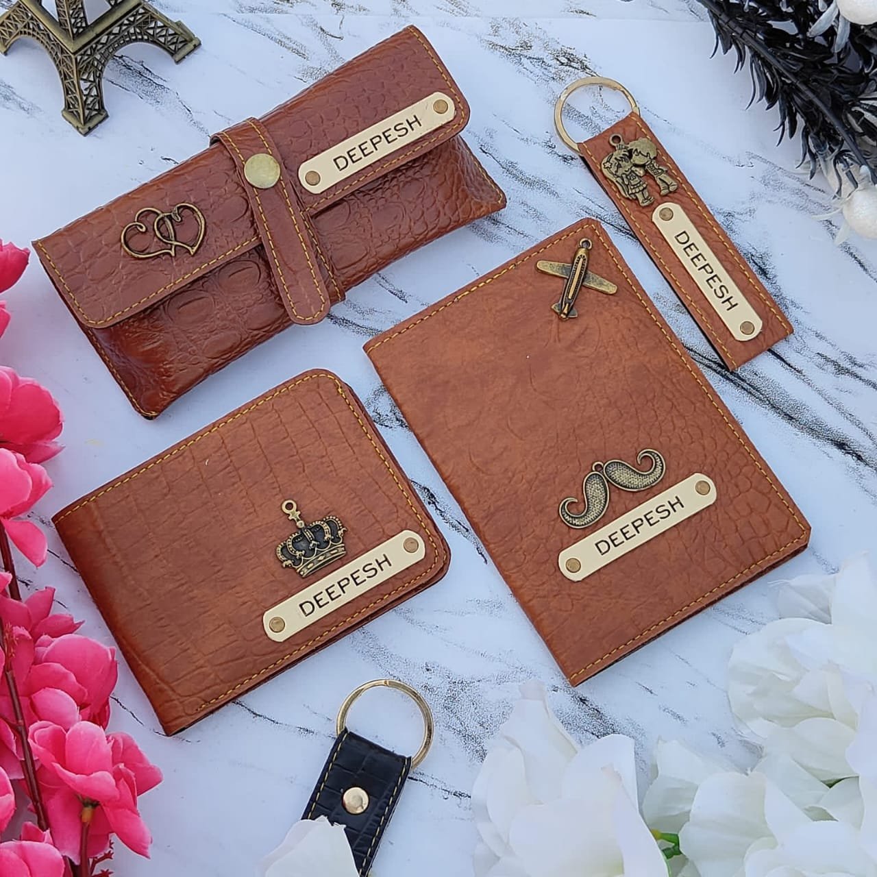 Personalised Crock 3.0 wallet 4 piece combo for men