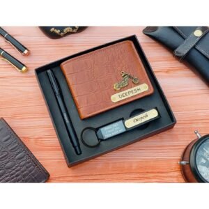 Crock 3.0 Wallet + Stylish Pen + Keychai