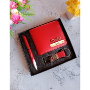 Nexon Wallet + Pen + Metal Keychain – 3-