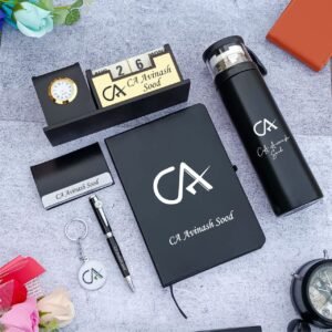 personalised ca professional diary calendar pen bottle combo personalised gift combo