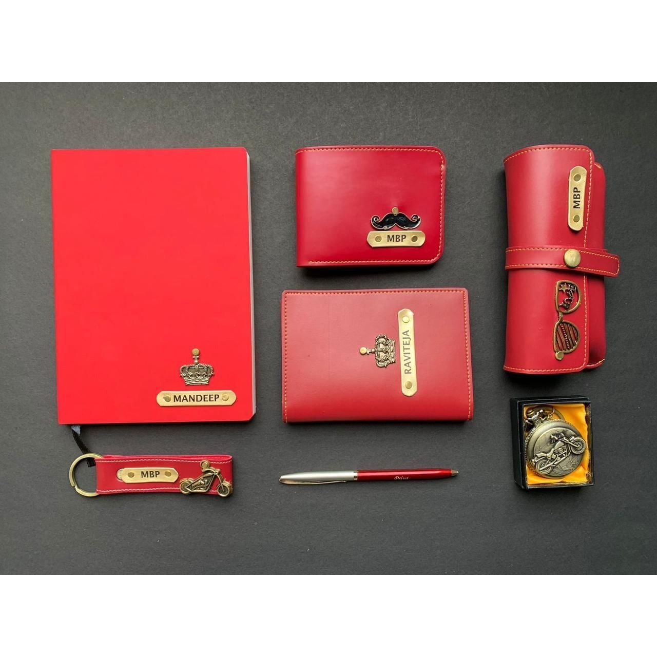 Personalised Men's Diary, Antique Watch,