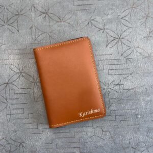 personalised minimal leather wallet name custom gift personalised gift combo