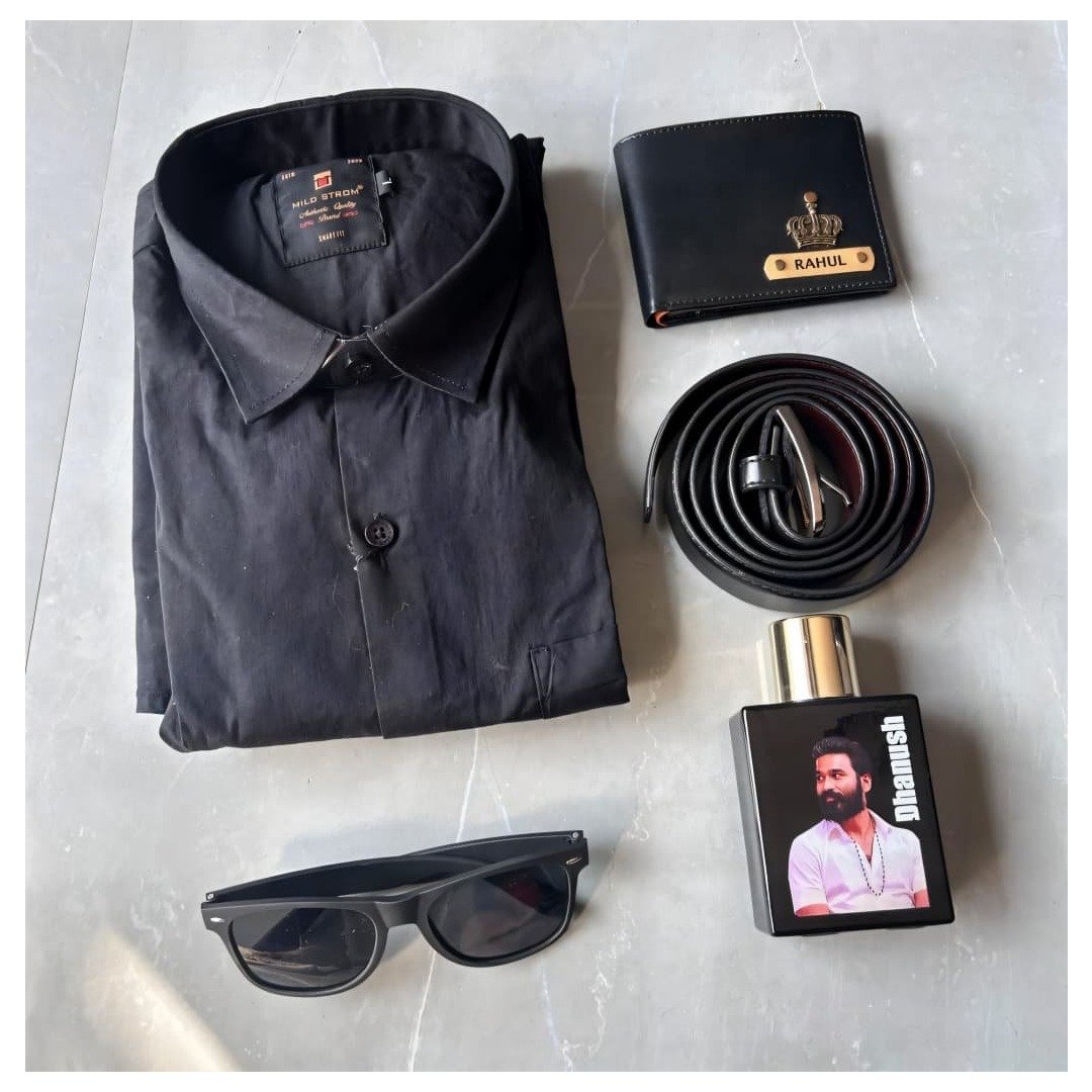 Personalised Shirt Hamper with Wallet &a