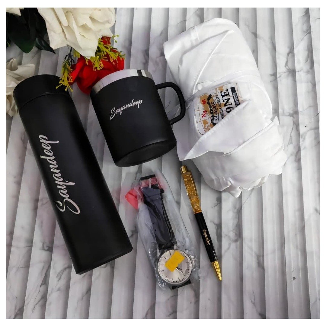 Personalised Shirt, Temperature Bottle,