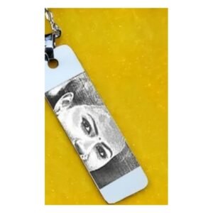 Personalised Sketch Bar Pendant Necklace