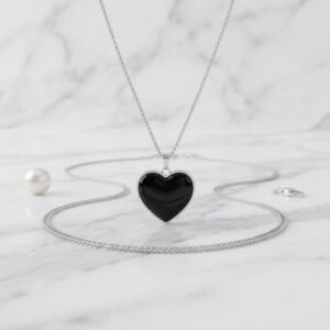 Personalized Magic Heat Reveal Photo Necklace — gift-ready presentation suitable for special occasions
