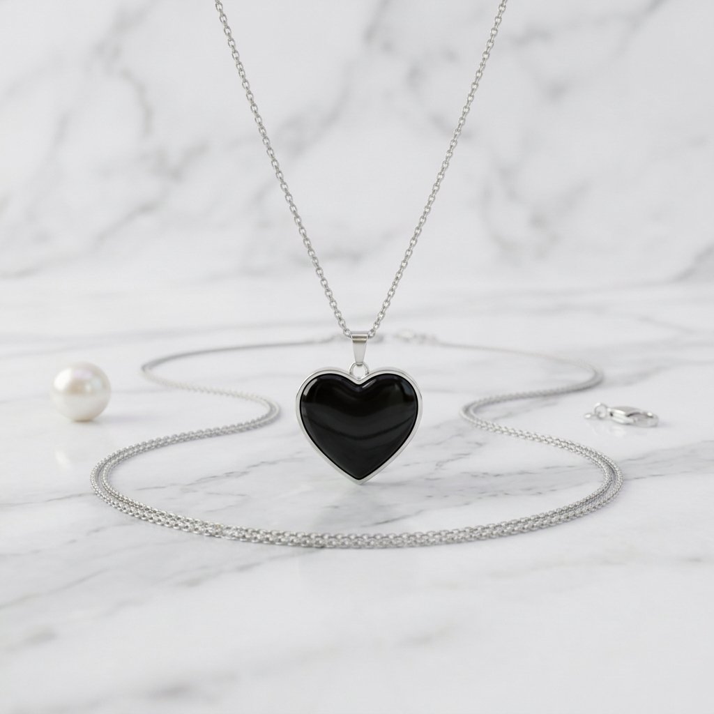 Personalized Magic Heat Reveal Photo Necklace — gift-ready presentation suitable for special occasions