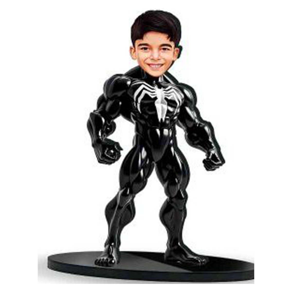 Customised Caricature – Black Symbiote Hero design