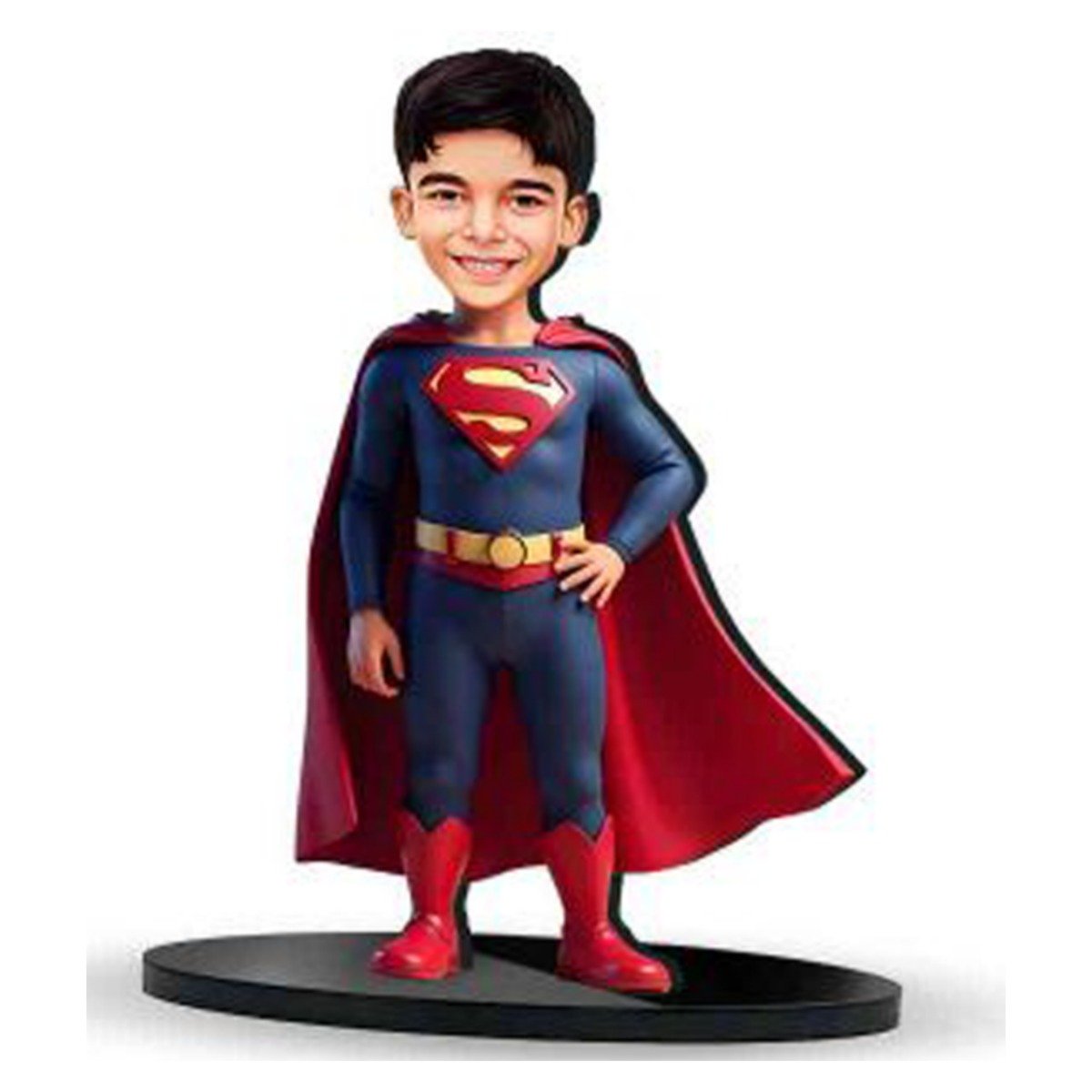 Customised Caricature – Caped Super Hero – Boy (Classic) design