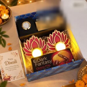 Diwali Gift Hamper – Magnetic Diary, Pen & Chocolate Gift Set