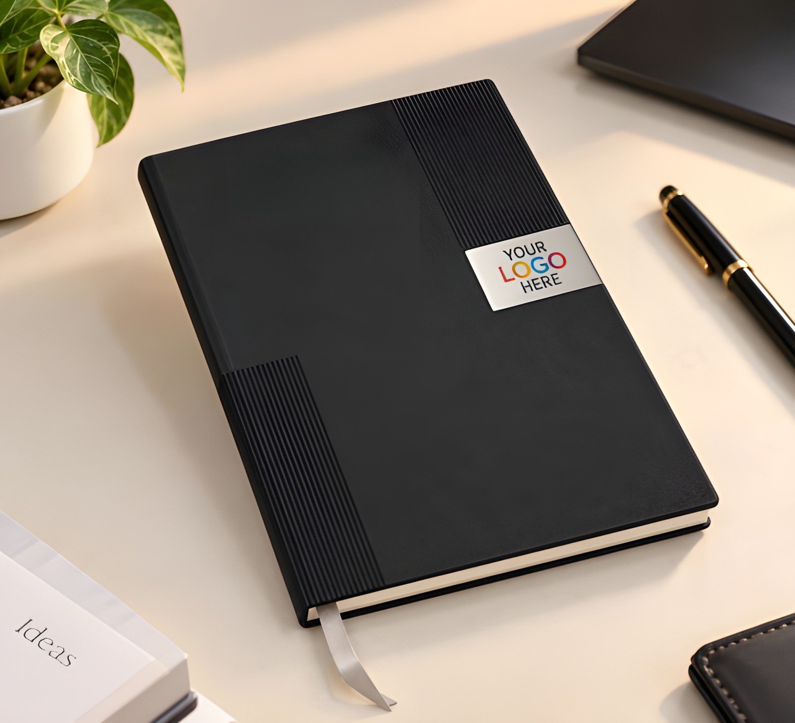 Diary with Logo Print